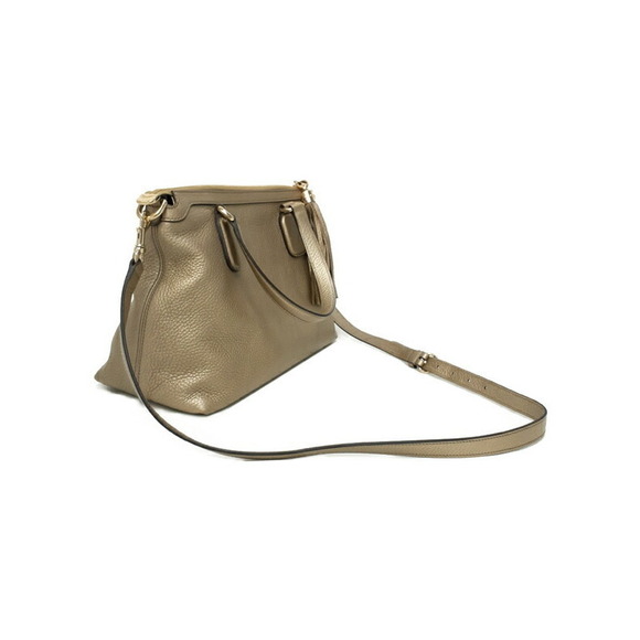 Gucci Handbags - Gucci grained leather handle top Soho shoulder 2way bag tote bag